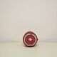 vintage red West Germany can vase Scheurich