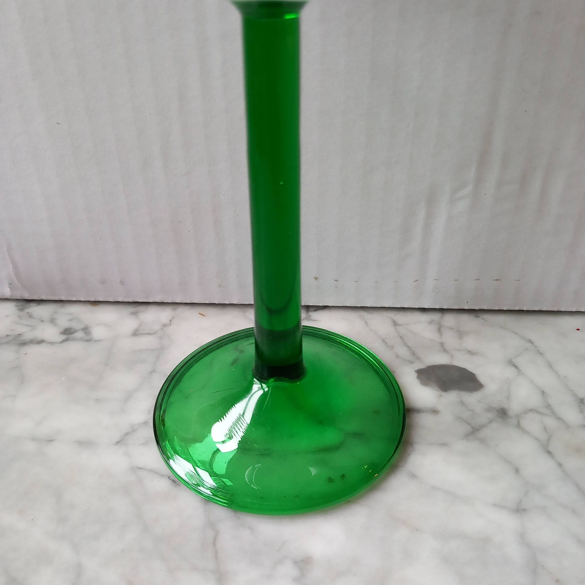 6 verres à pied vin blanc vintage