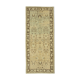 Tapis beige anatolien tissé à la main 140 cm x 328 cm