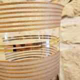 Granite glass jug with gold edging
