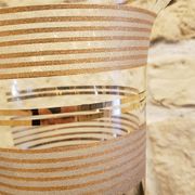 Granite glass jug with gold edging