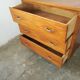 Commode vintage pieds compas