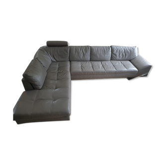 Roche Bobois Interval leather sofa