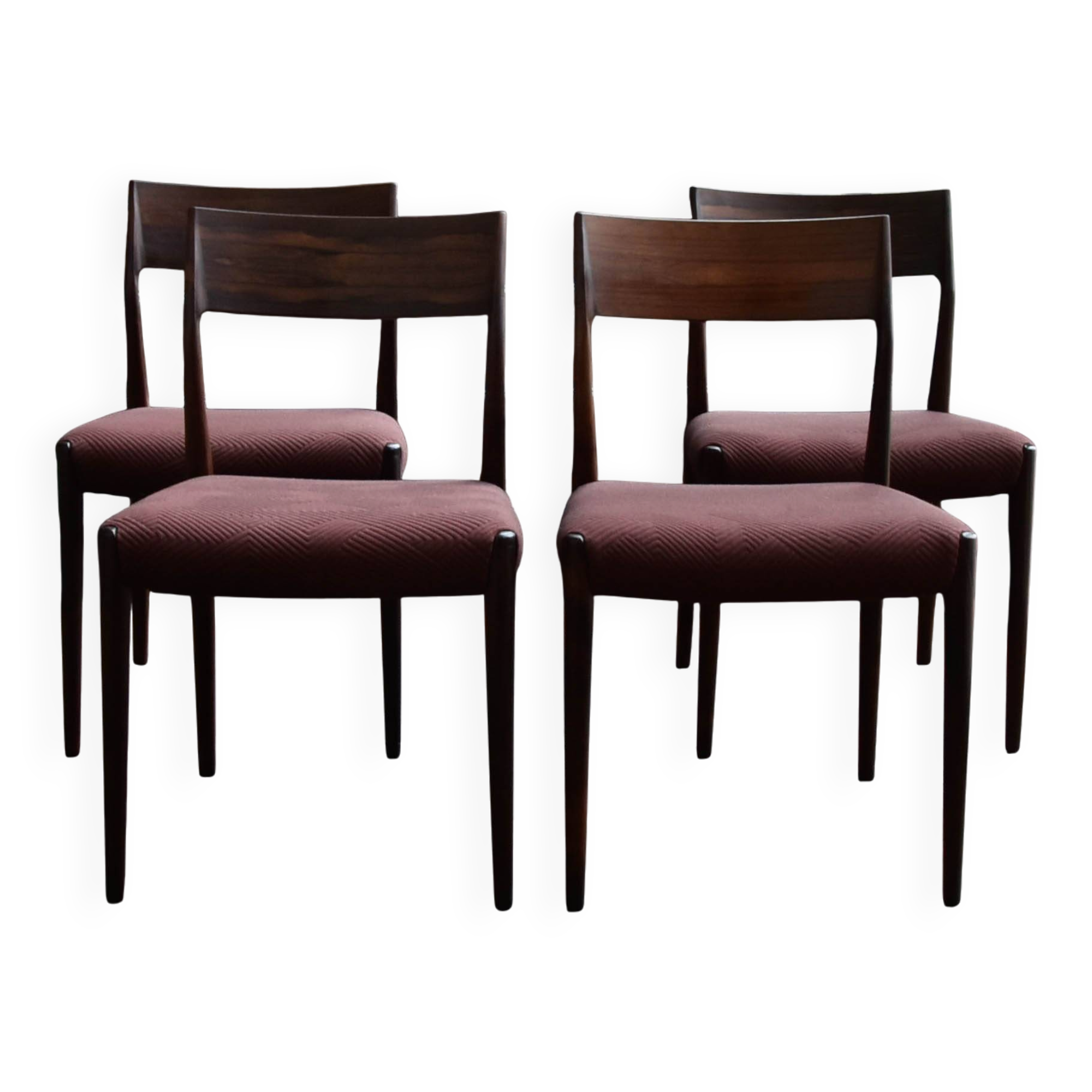 4 chaises de salle à manger danoises