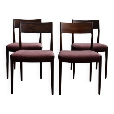 4 chaises de salle à manger danoises