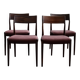 4 chaises de salle à manger danoises