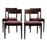4 chaises de salle à manger danoises