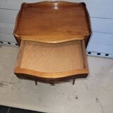 Louis XV style bedside table in cherry wood