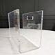 Plexiglass magazine rack by David Lange