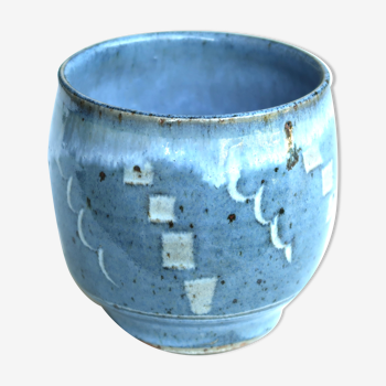 Blue sandstone bowl, 70s