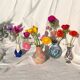 Vases vintage fleuris