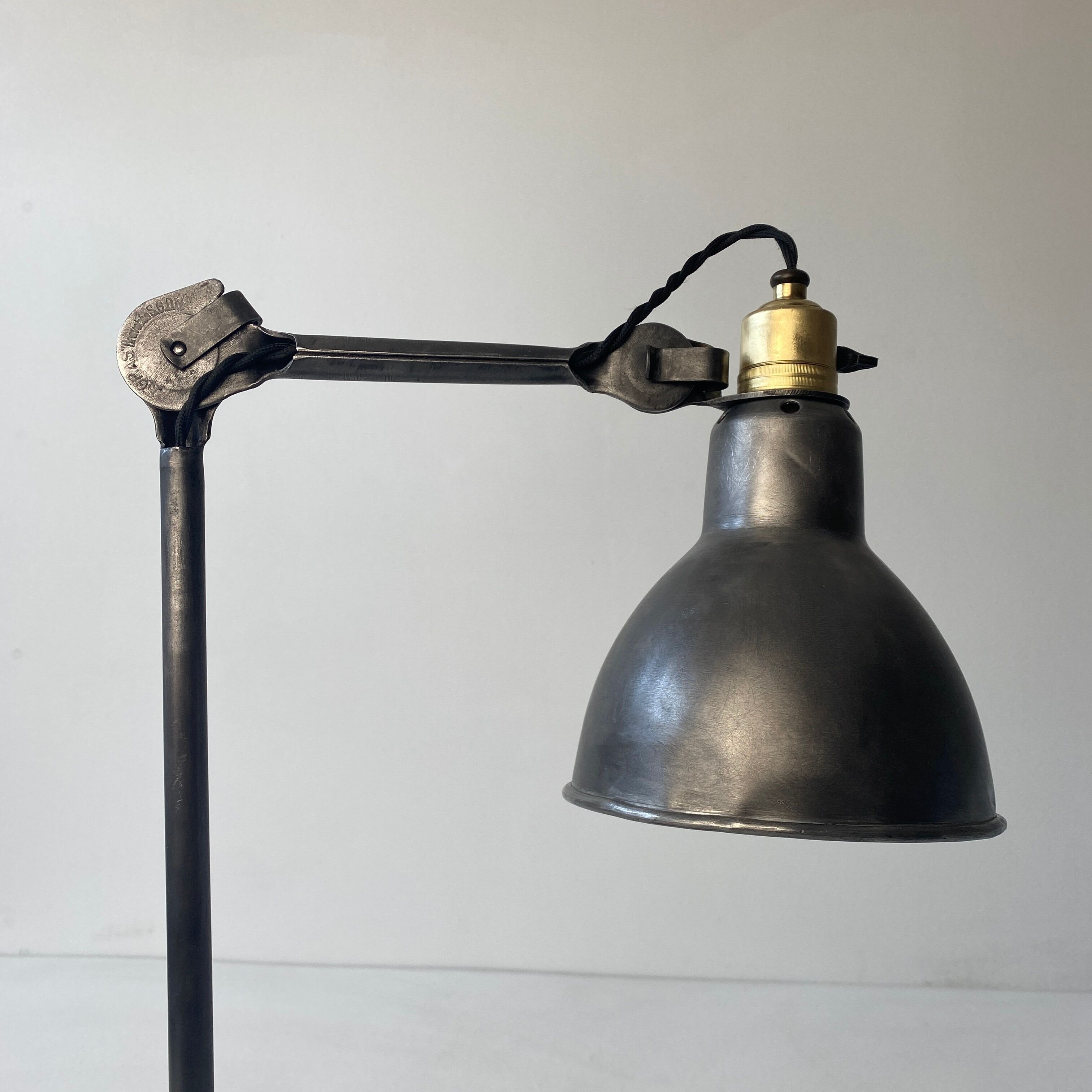 Ancienne lampe de bureau gras ravel  « gras s.d.g.d. » n° 205