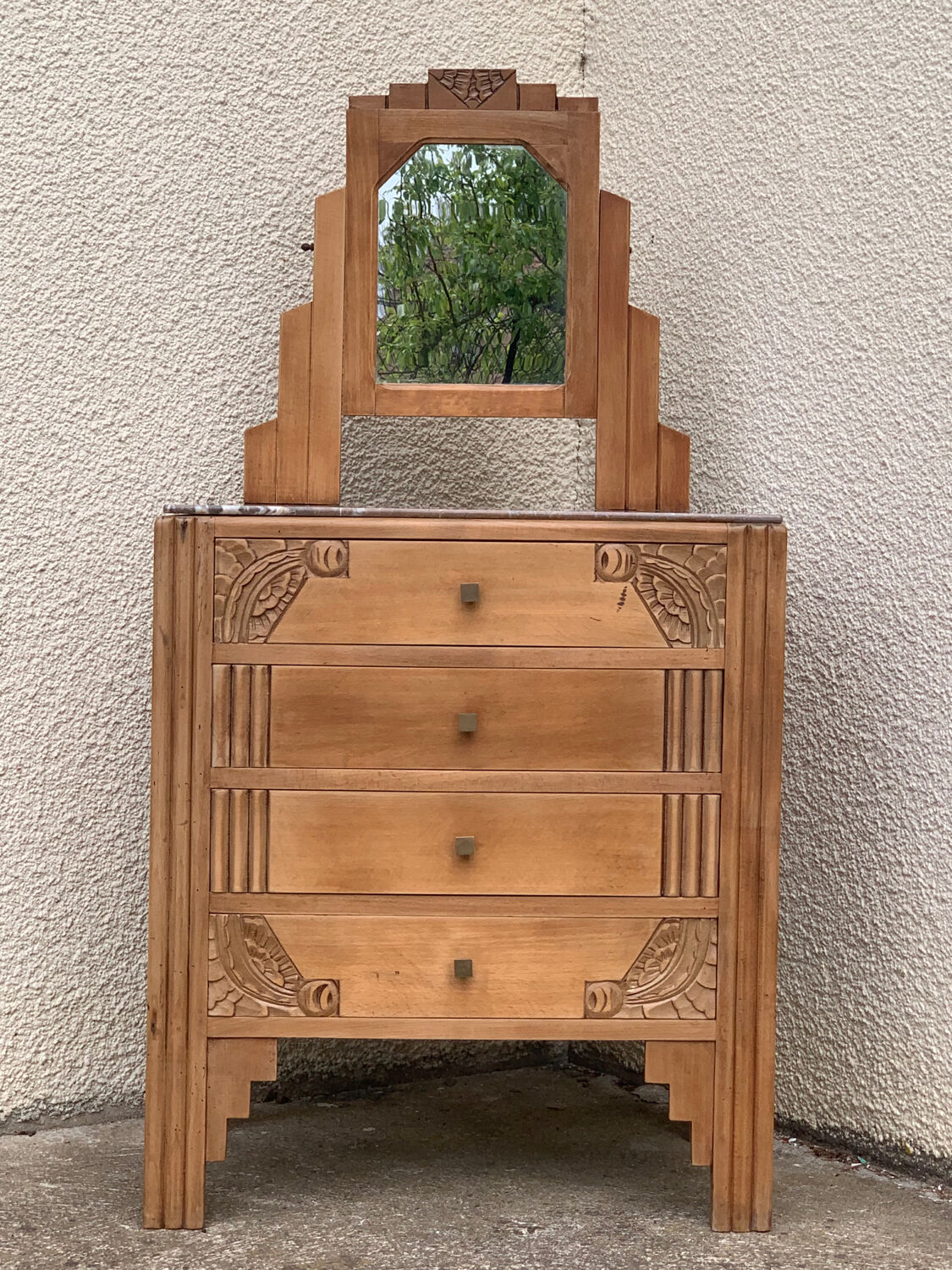 Commode coiffeuse art déco 1930