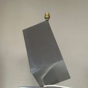 Vintage geometric lamp, 1970s design