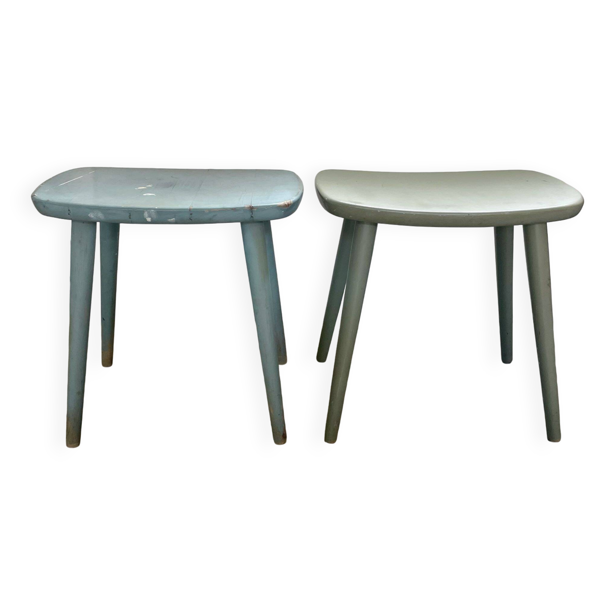 Set of ‘Palle’ stools, design Yngve Ekström for Stolab, Sweden, 1950s