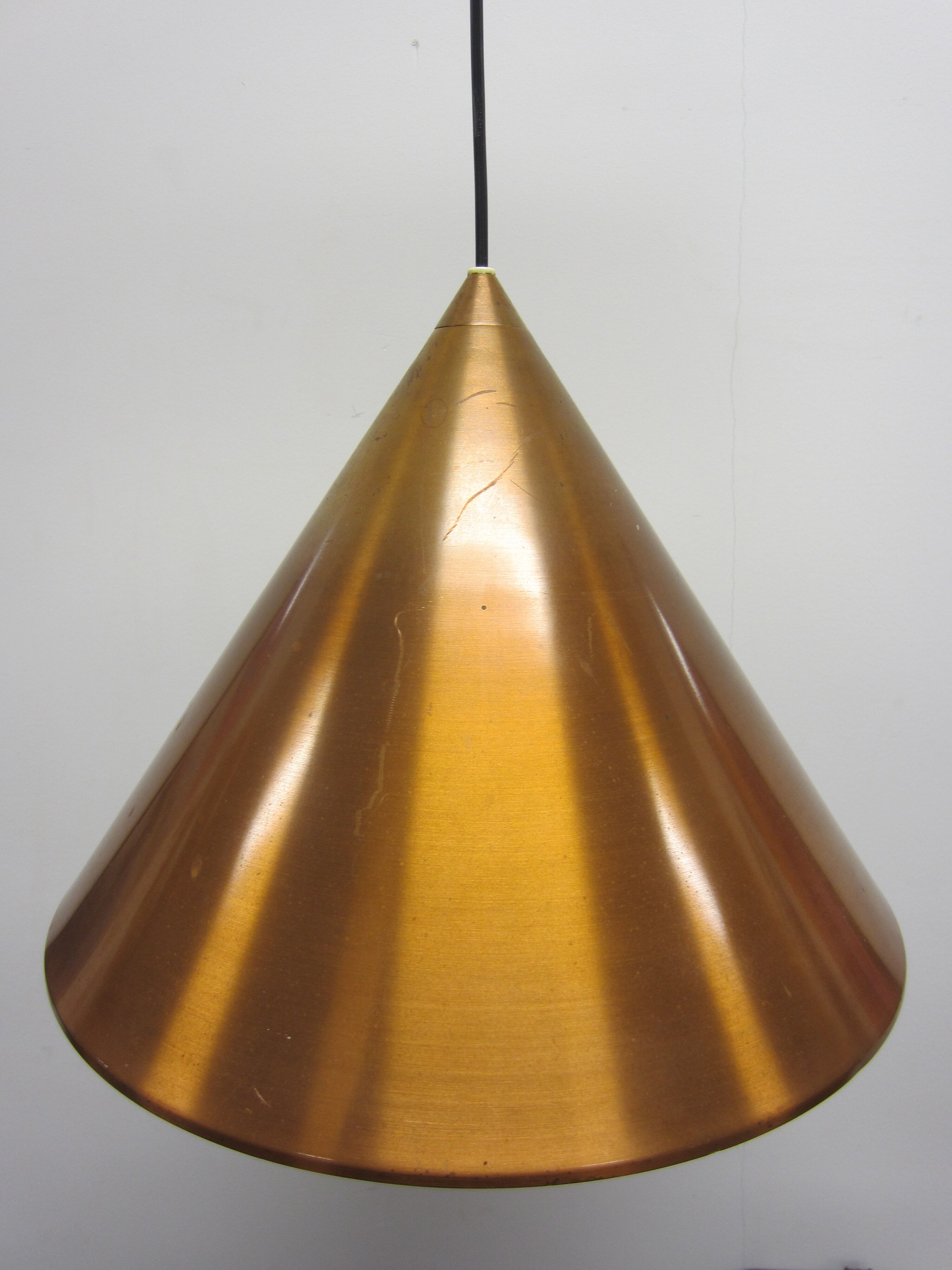 Hans-Agne Jakobsson Scandinavian copper pendant light