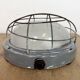 Industrial Grey Wall Light with Milk Glass from Elektrosvit, 1970s