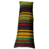 Vintage turkish kilim cushion cover , 120 x 40 cm