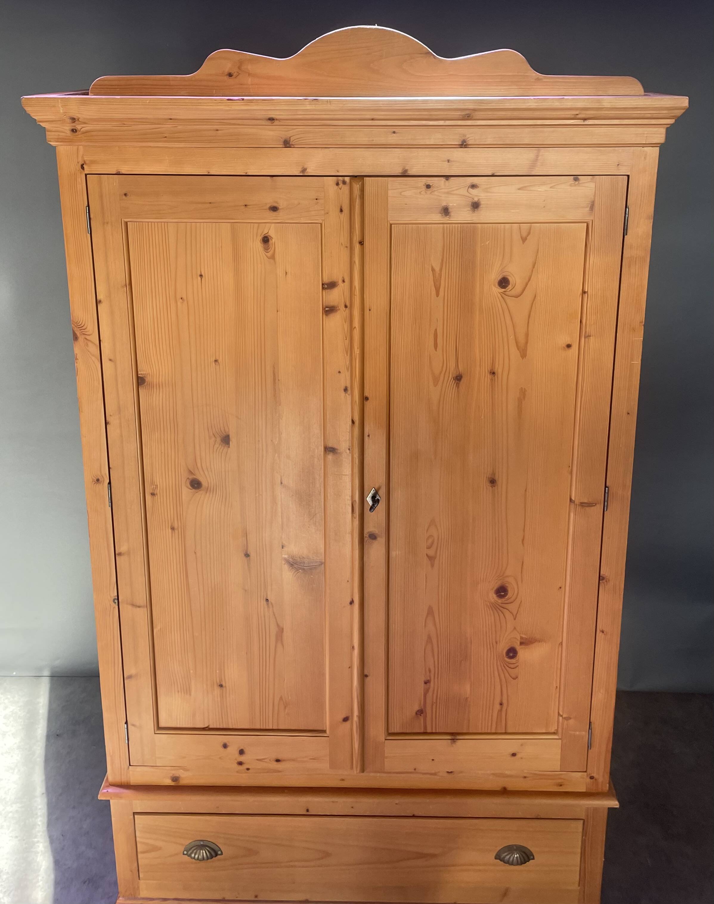 Parisian pine wardrobe