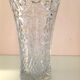 Vase en verre taillé / vintage années 60-70