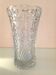 Cut glass vase / vintage 60s-70s