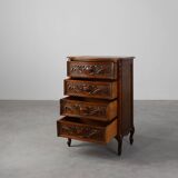 Louis XV Style Oak Chest of Drawers, France