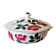 Choisy Le Roi HBC soup tureen model Vernon with rose pattern before 1920
