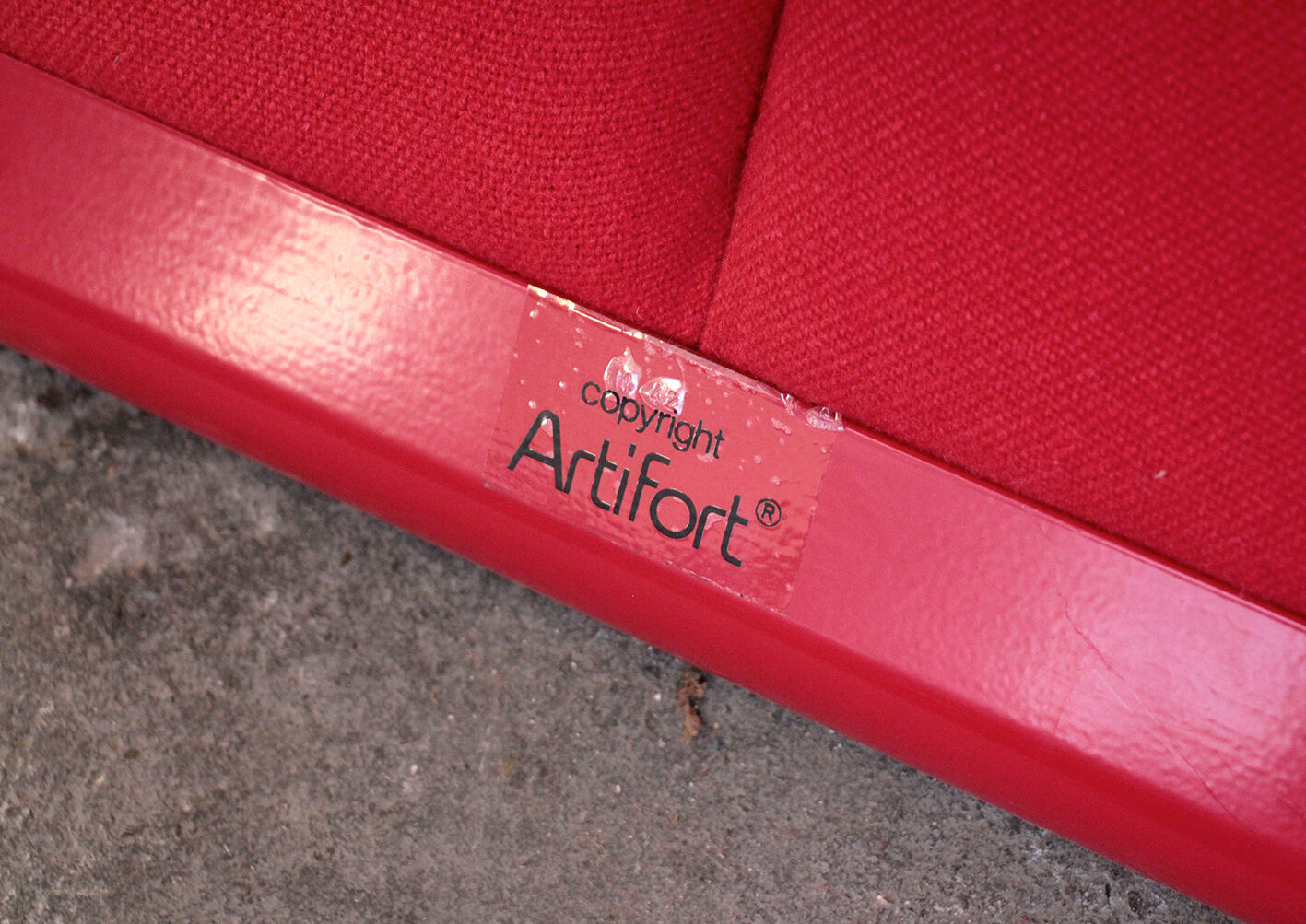 Armchair F598 Groovy  of Pierre Paulin for Artifort