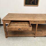 50s draper's workshop table