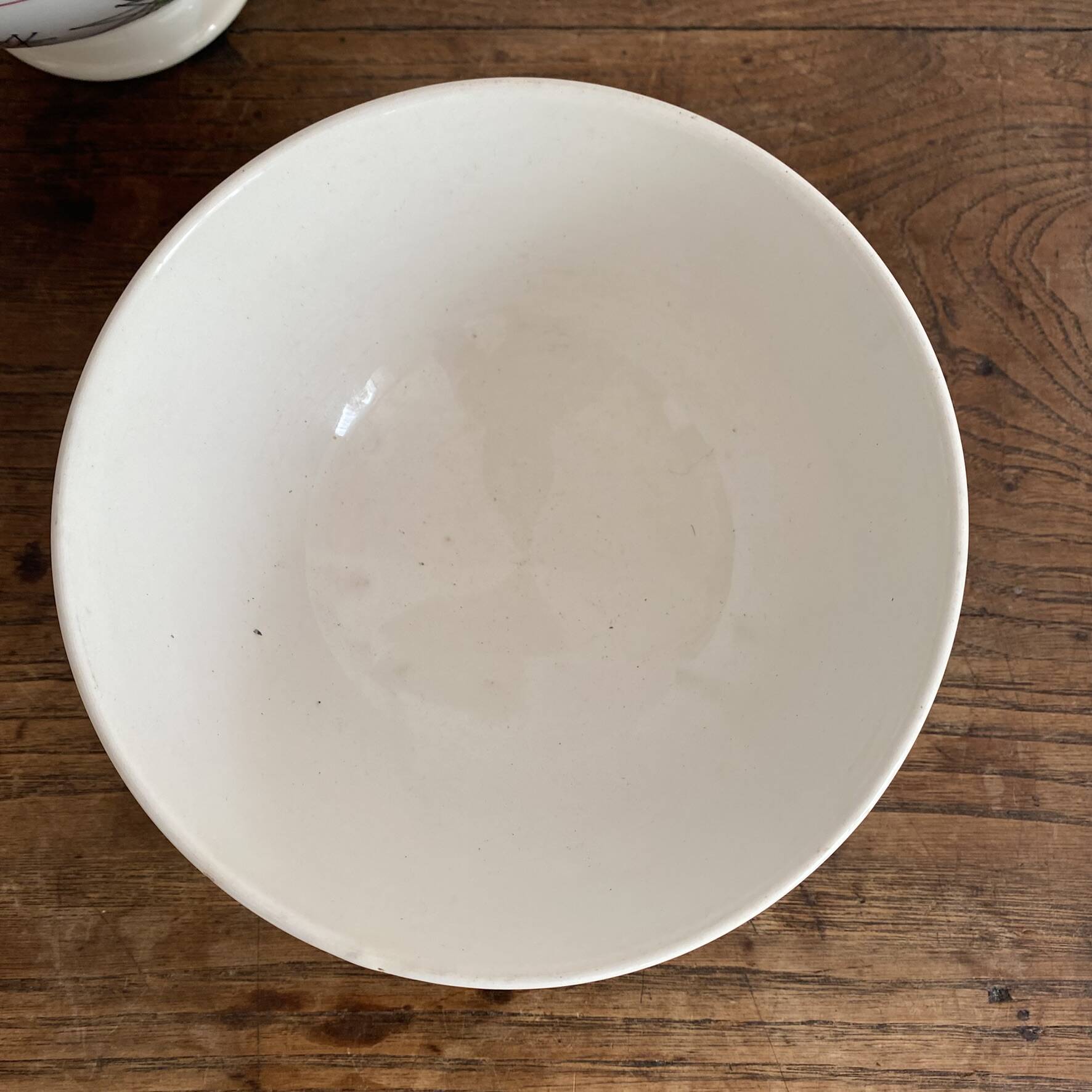 Extra large bowls Gien from the 1950s