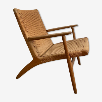 Fauteuil CH25 d'Hans Wegner pour Carl Hansen