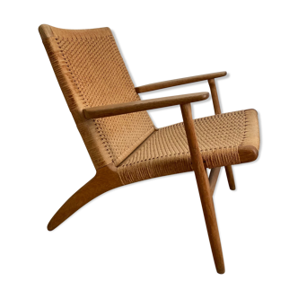 Fauteuil CH25 d'Hans Wegner pour Carl Hansen