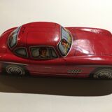 Mercedes miniature car in lithographed sheet metal