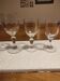 Set of 3 antique glasses