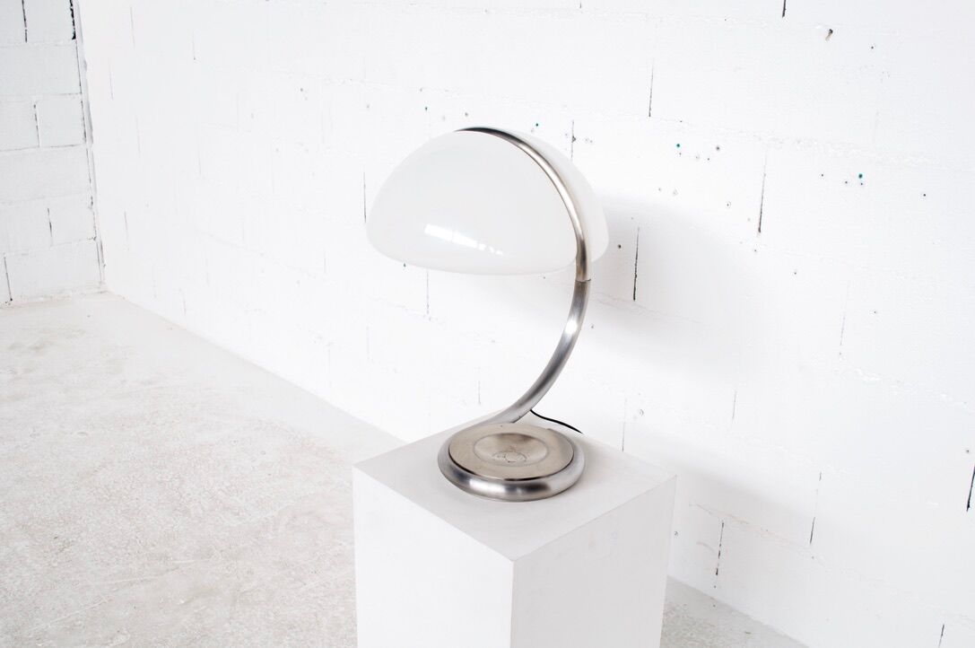 Lamp Serpente edition Martinelli Luce, 70s, by Elio Martinelli