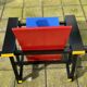 Reproduction de chaise rouge et bleue Rietveld