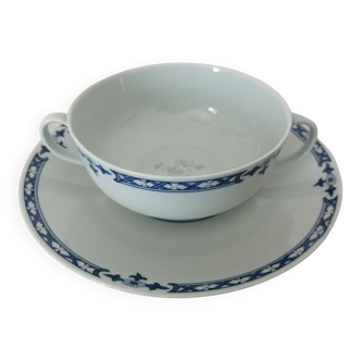 Tasse en porcelaine de Limoges Raynaud