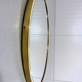 Brass wall mirror by "Vereinigte Werkstatten München" 1950’s