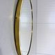 Brass wall mirror by "Vereinigte Werkstatten München" 1950’s