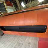 Percival lafer mp-211 sofa set with two armchairs and an ottoman in leather.