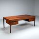 Finn Juhl FD-951 “Diplomat” desk in rosewood France & Son Denmark 1960