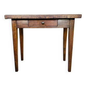 Small console / Side table in walnut 19th century