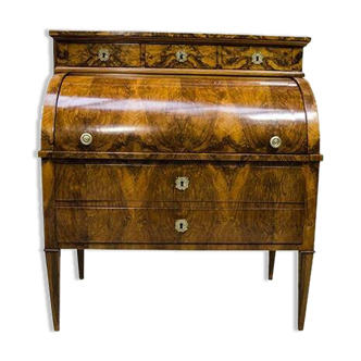 Walnut bureau, France, ca. 1860.