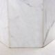 Round marble dining table, 1970 - Ø113cm