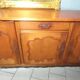 Louis XV oak and cherry wood sideboard