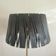 Lampadaire sur pied Art déco noir et doré