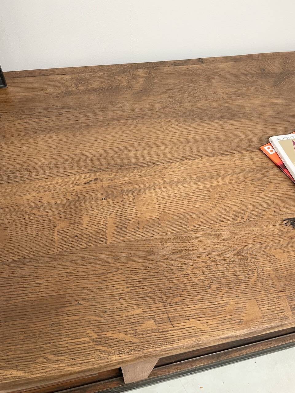 Enfilade de métier XXL chêne portes vitrées