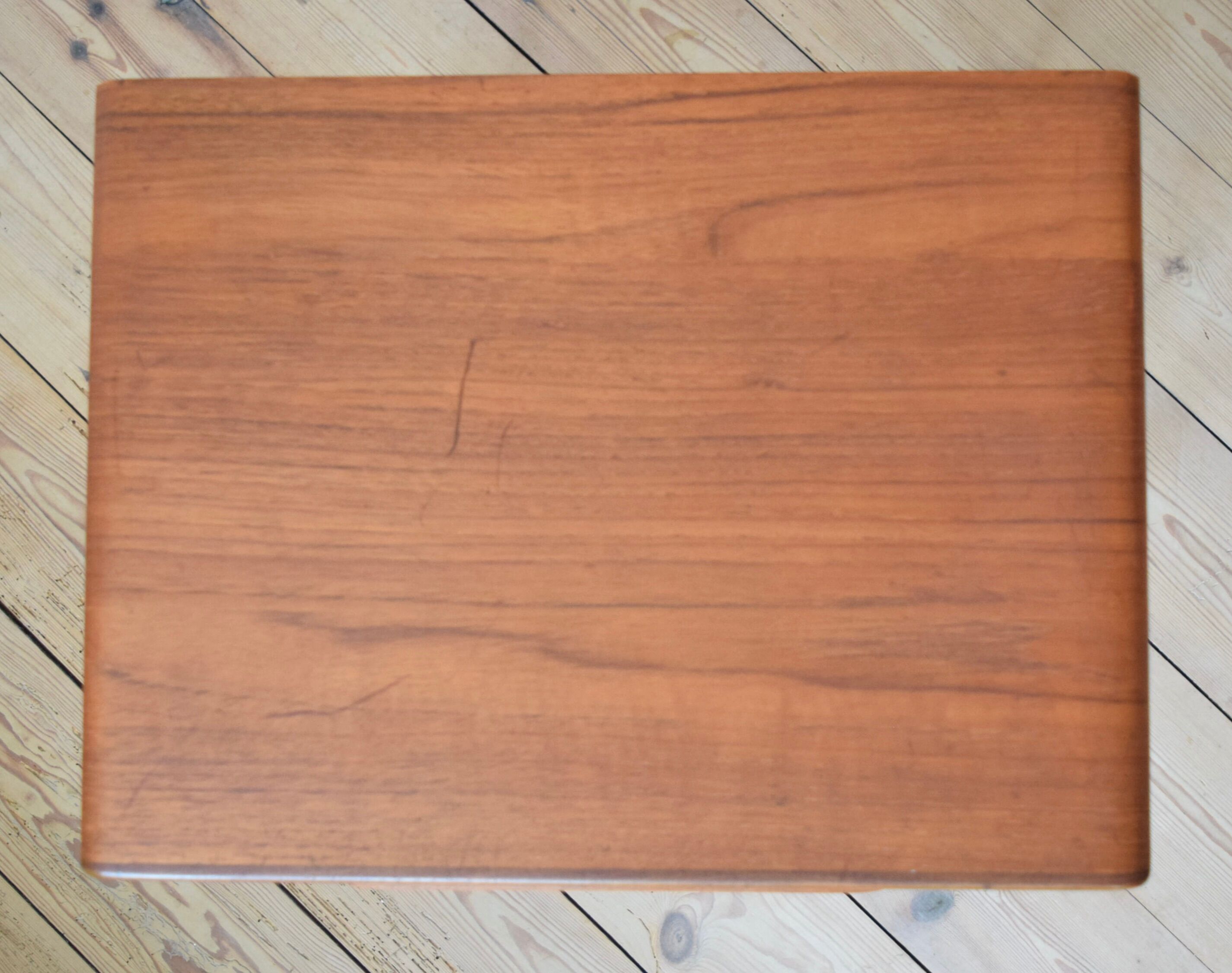 Danish Johannes Andersen teak night table, 1950's