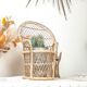 Fauteuil miniature Emmanuelle en rotin
