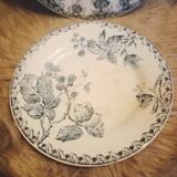 Ensemble dépareillé vintage fleuris bleus